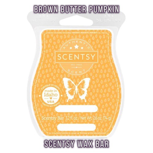 Brown Butter Pumpkin Scentsy Bar