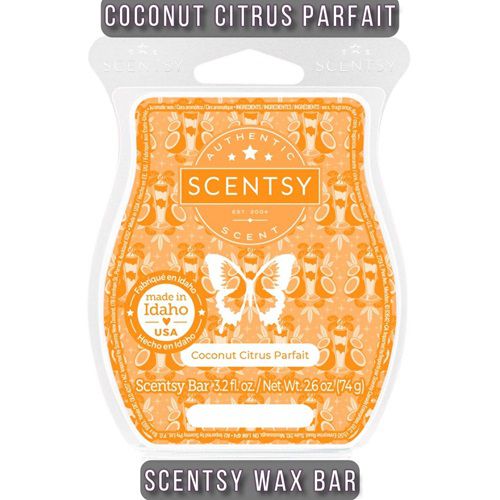 Coconut Citrus Parfait Scentsy Bar