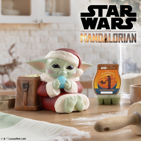 The Mandalorian™ Grogu Holiday Cheer Scentsy Warmer The Mandalorian™ Grogu Holiday Cheer Scentsy Warmer