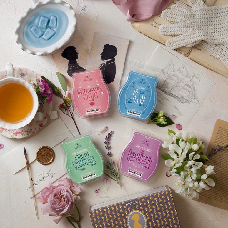 Jane Austen Scentsy Wax Bar Collection Jane Austen Scentsy Wax Bar Collection