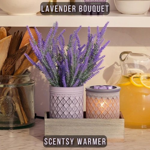 Lavender Bouquet Scentsy Warmer