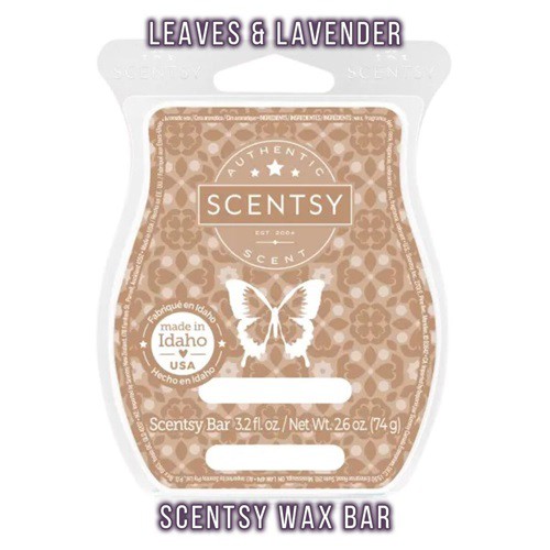 Leaves and Lavender Scentsy Bar
