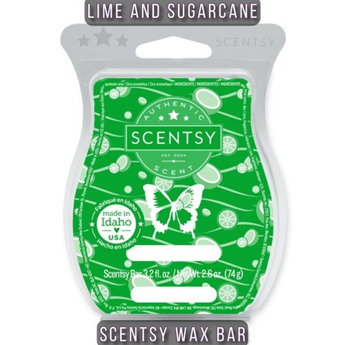 Lime and Sugarcane Scentsy Bar