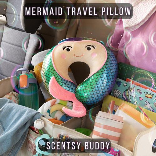 Mermaid Scentsy Buddy Travel Pillow