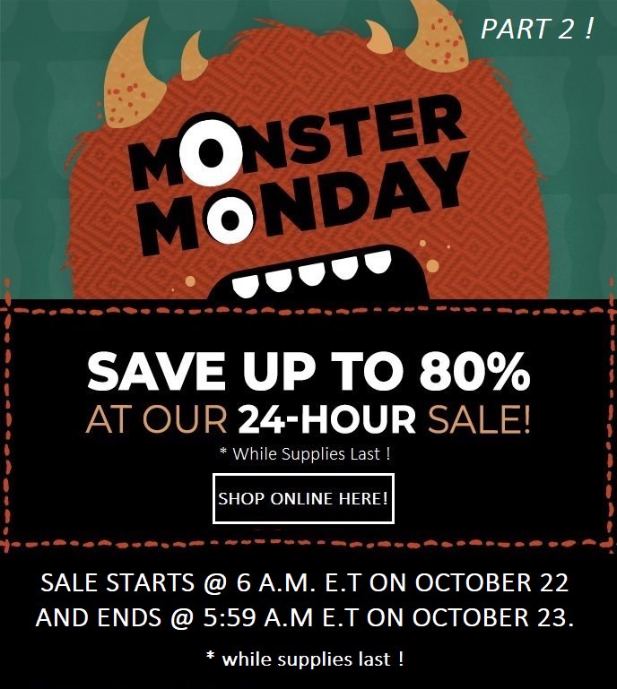 Monster Monday 2018 Scentsy Flash Sale Independent Canadian Scentsy