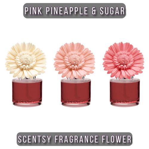 Pink Pineapple & Sugar Scentsy Fragrance Flower