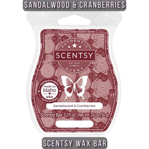 Sandalwood & Cranberries Scentsy Bar