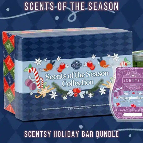 Scent of the Season Scentsy Wax Bar Bundle 2024