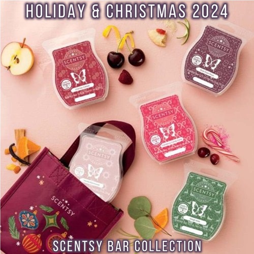 Holiday Scentsy Bars Collection 2024