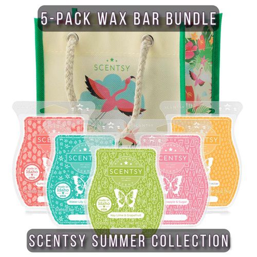 Summer Collection Scentsy Bar 5-Pack Bundle