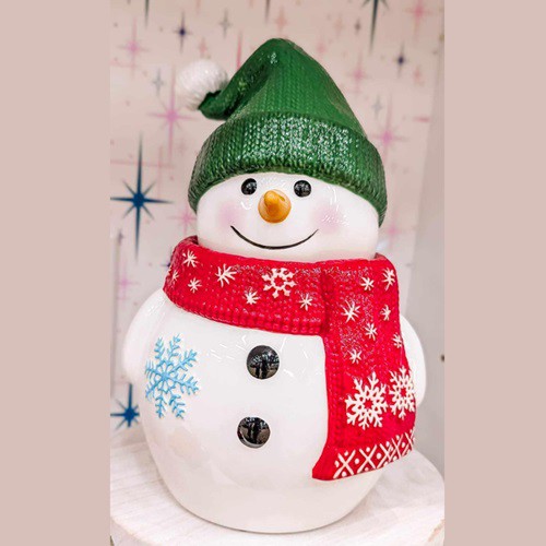 Scentsy Snowman Scarf and Tuque Warmer