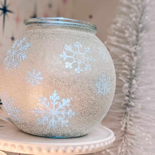 Sparkling Snowflakes Scentsy Warmer